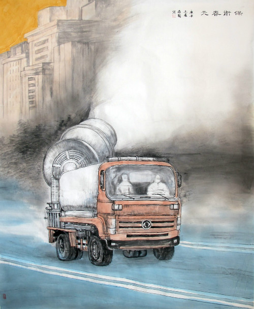 【甘肅全民戰(zhàn)“疫”】保衛(wèi)春天！蘭州榆中縣文藝界致敬“逆行者”