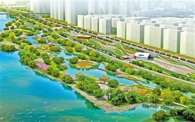 54萬平方米 雁灘濕地公園“入畫來”！