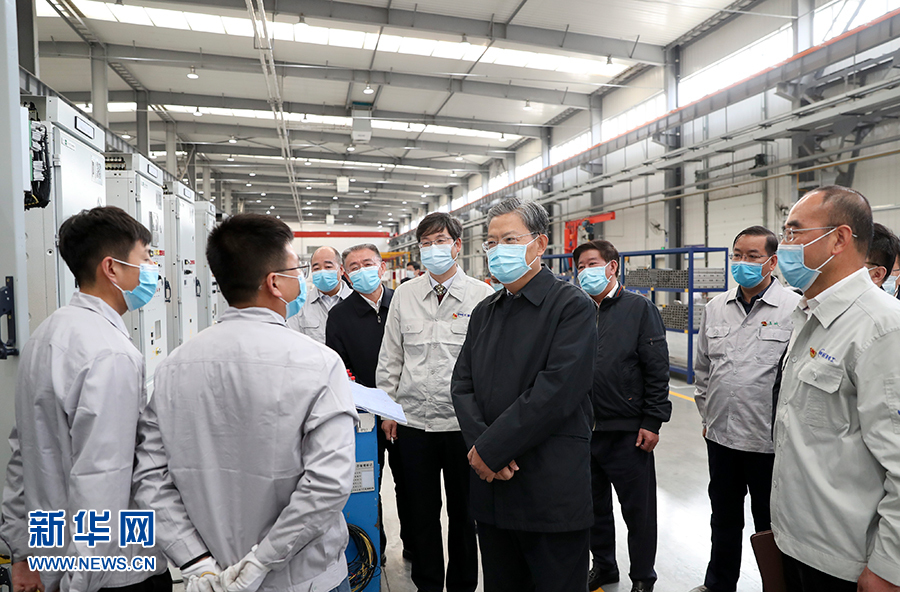 趙樂際在甘肅調(diào)研時(shí)強(qiáng)調(diào) 緊緊圍繞統(tǒng)籌疫情防控和經(jīng)濟(jì)社會發(fā)展決策部署跟進(jìn)監(jiān)督保障落實(shí)