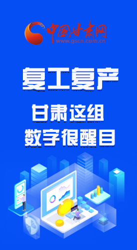 圖解|甘肅復(fù)工復(fù)產(chǎn)有多拼，看看這組數(shù)字就知道了 