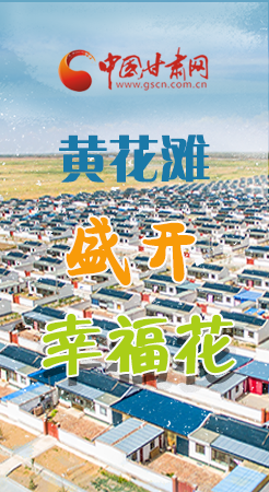 【跟著總書記看甘肅】長圖|武威黃花灘盛開幸?；?