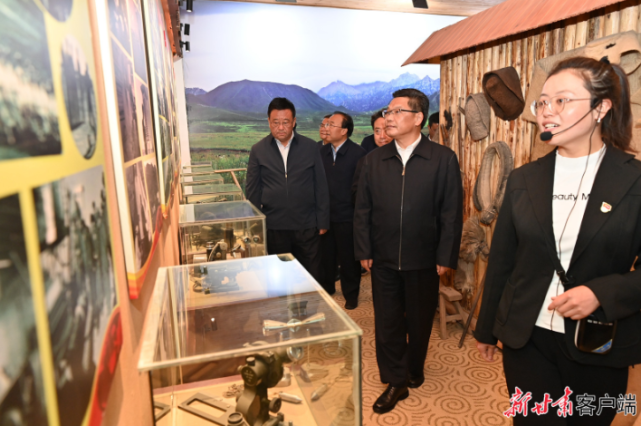 任振鶴在張掖市調(diào)研時強調(diào)：完整準確全面貫徹新發(fā)展理念，建設生態(tài)友好發(fā)展向好生活美好的“金張掖”