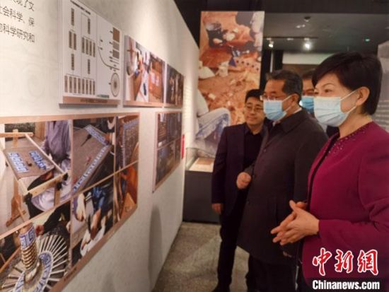 圖為展覽現(xiàn)場(chǎng)?！●T志軍 攝