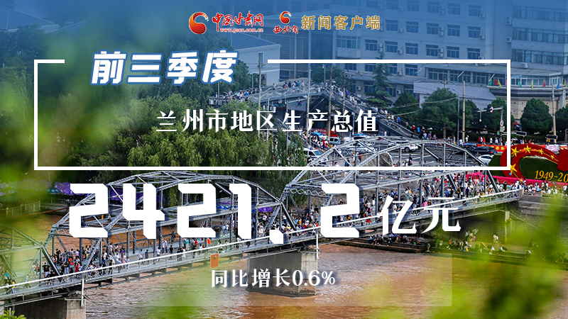 海報|穩(wěn)中有進，蘭州市前三季度進度條這樣刷新！