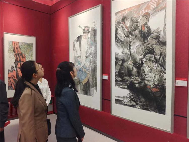 2023年5月，甘肅省紀委監(jiān)委機關、省委巡視辦、省文旅廳主辦，甘肅畫院承辦的甘肅省廉潔文化美術、書法、設計作品展開展，逾萬人參觀。.jpg