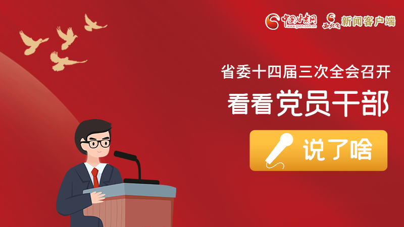 圖解|事關(guān)甘肅省委十四屆三次全會(huì)，黨員干部這么說(shuō)！