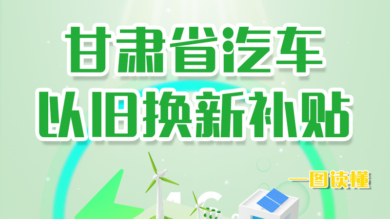 海報(bào)|重大利好！甘肅省汽車以舊換新補(bǔ)貼來(lái)了