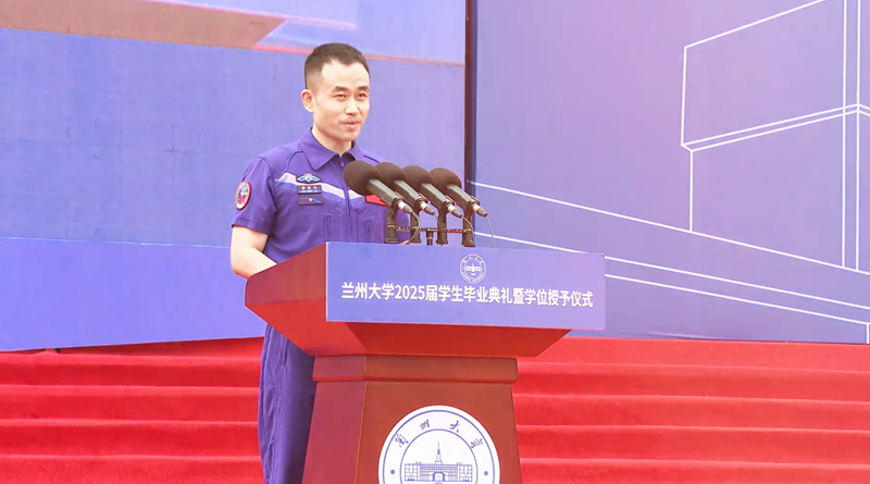 “90”后航天員唐勝杰蘭大講述飛天路