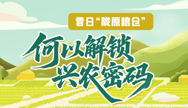【理響中國·話隴點睛(3)】昔日“隴原糧倉”,何以解鎖“興農(nóng)密碼”