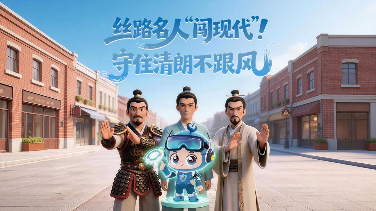 AI短視頻|絲路名人“闖現(xiàn)代”！守住清朗不跟風