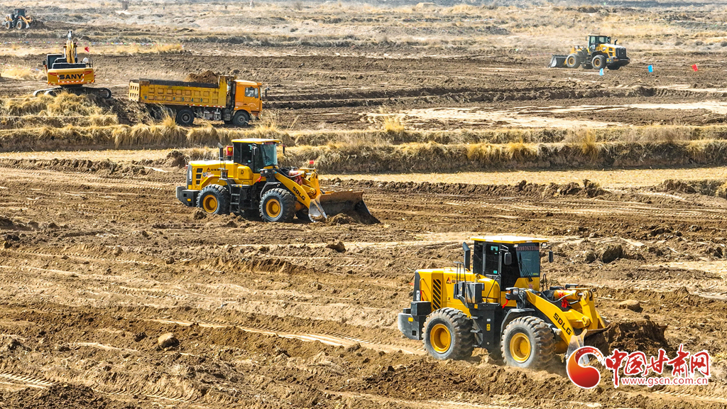 高標準農(nóng)田建設(shè)加緊施工